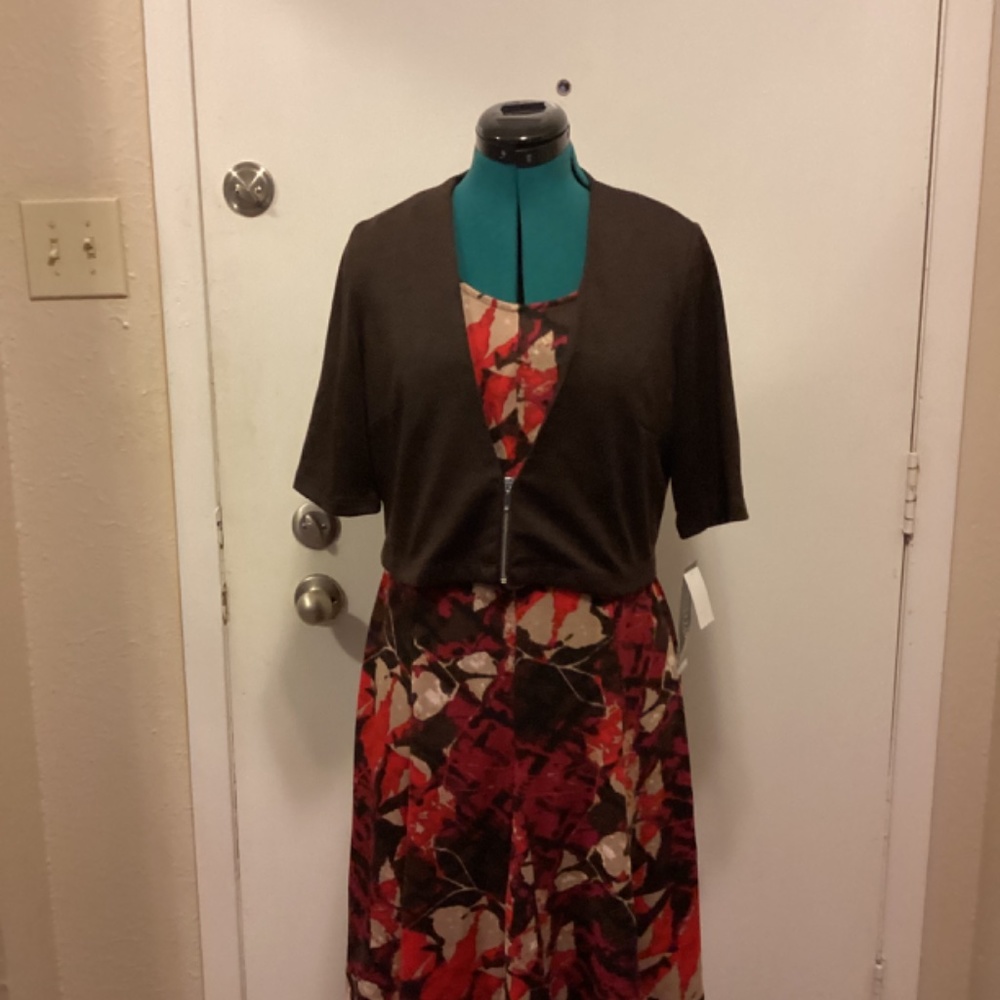 New 2 Piece Dress Med by Perceptions New York w/tags - Picture 11 of 11
